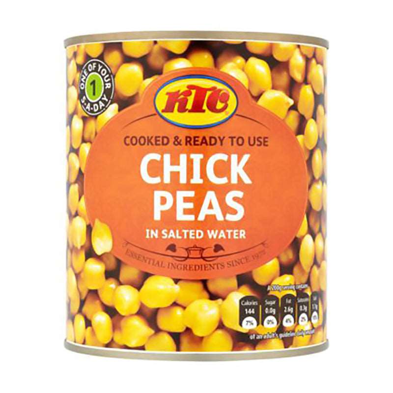 Ktc chick peas 6 x 2.5kg