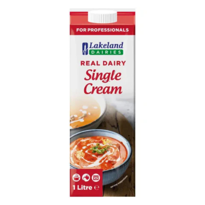 Lakeland single cream 12x1L