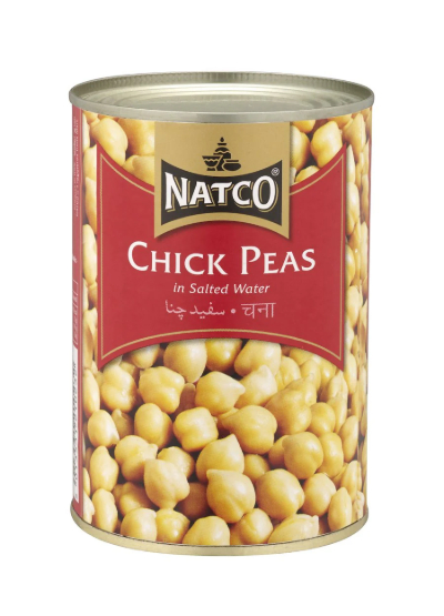 Chick peas boiled 400g