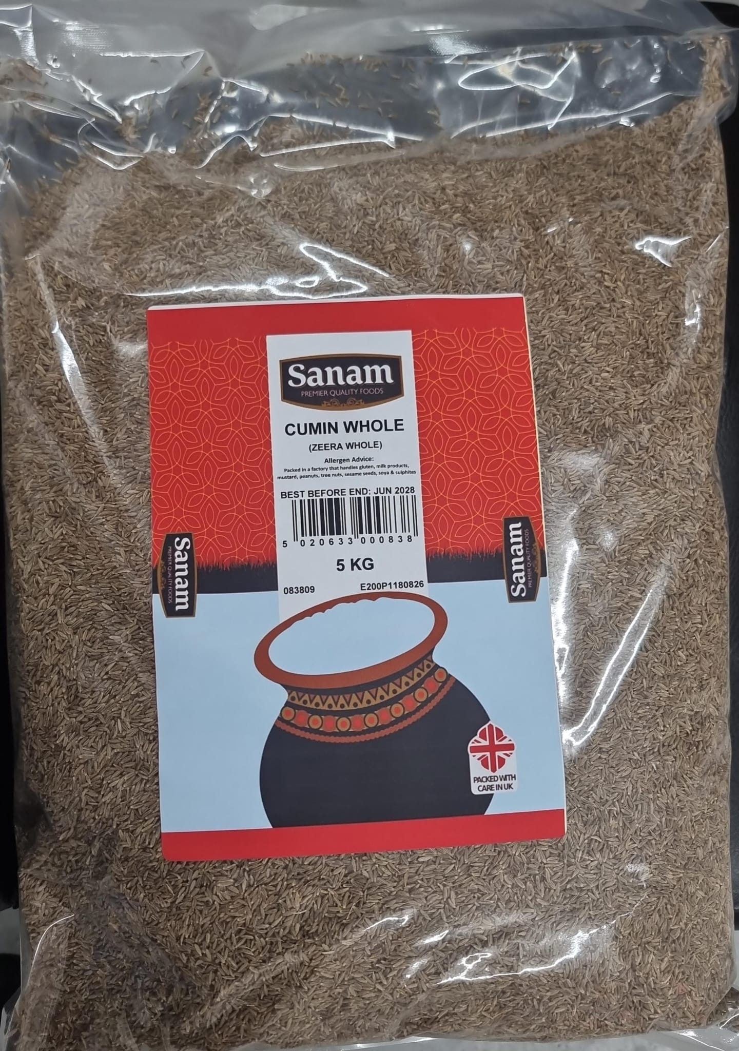Cumin Seed Sanam 5kg