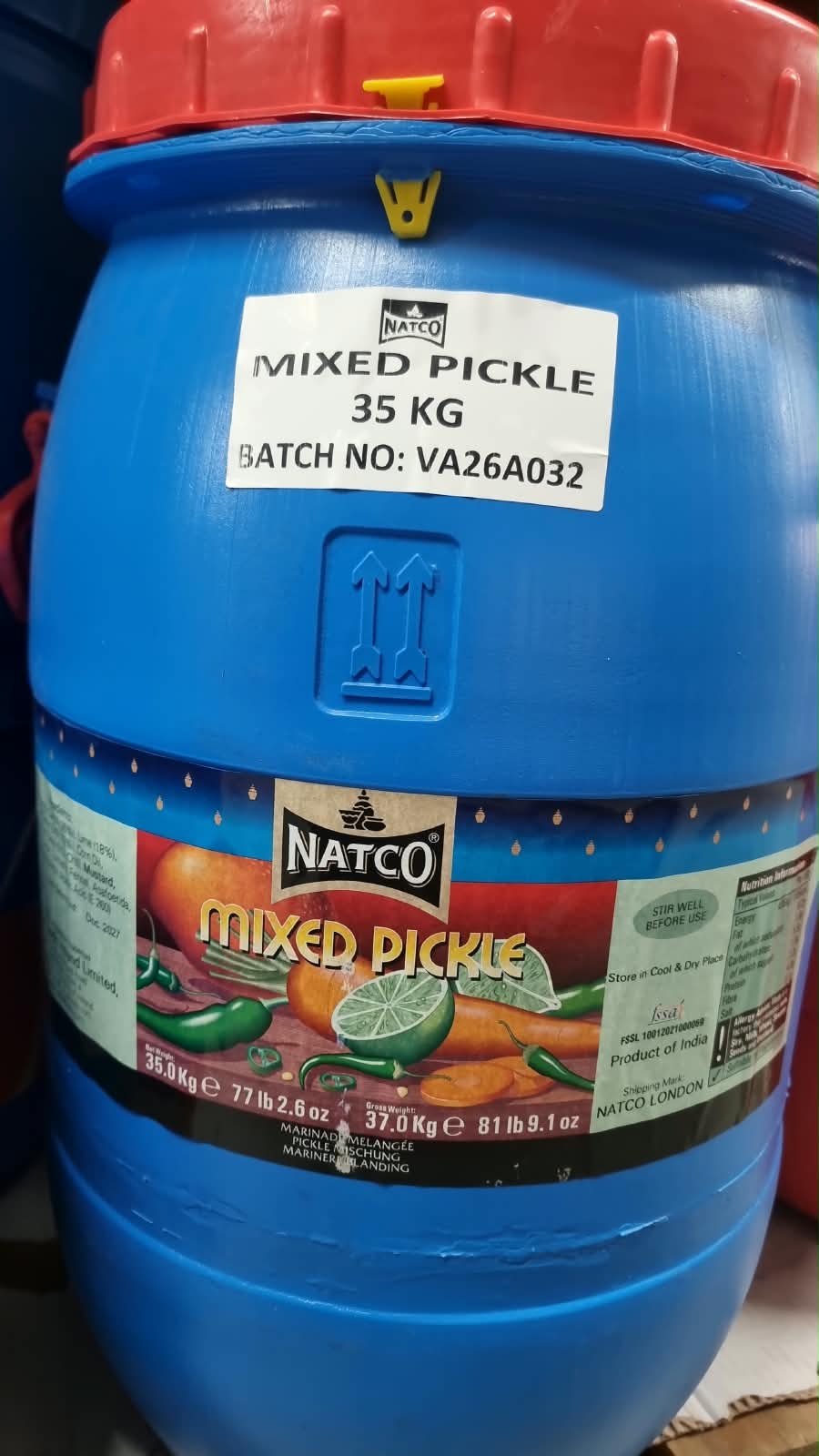 Mix Pickle Natco 35kg